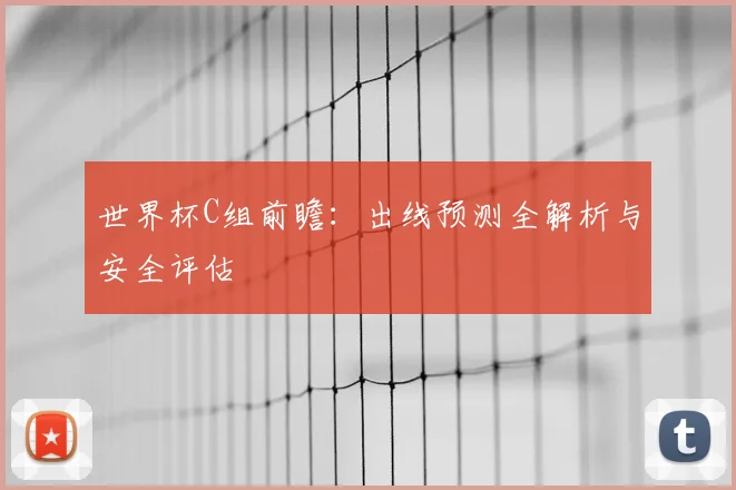 世界杯C组前瞻：出线预测全解析与安全评估